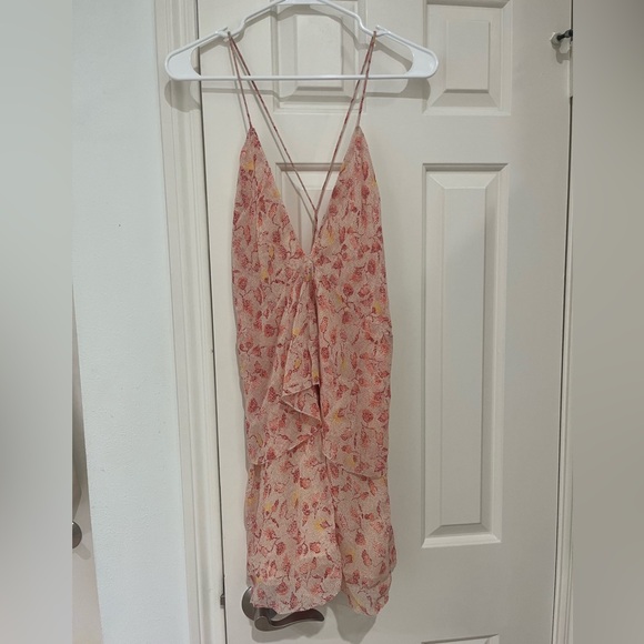 ZARA NWT Sleeveless Floral Dress size large - Picture 4 of 12